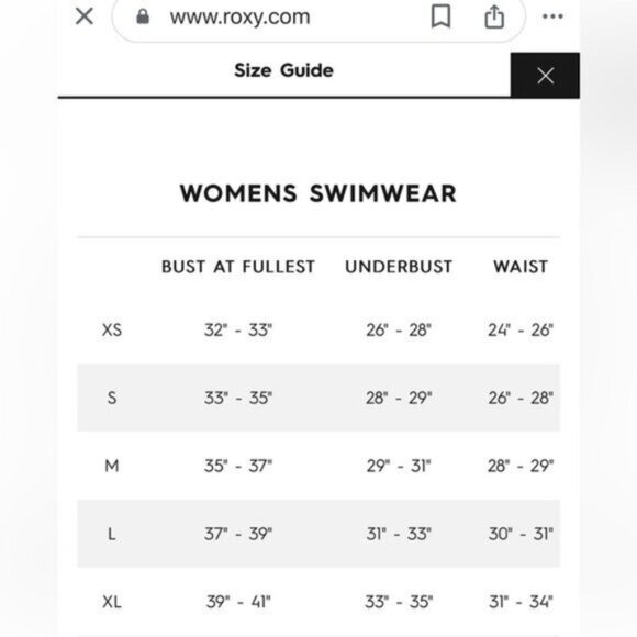 Roxy Whole Hearted Long Sleeve UPF 50 Swim Rashguard Navy Blue Size XL NWT - Picture 7 of 12